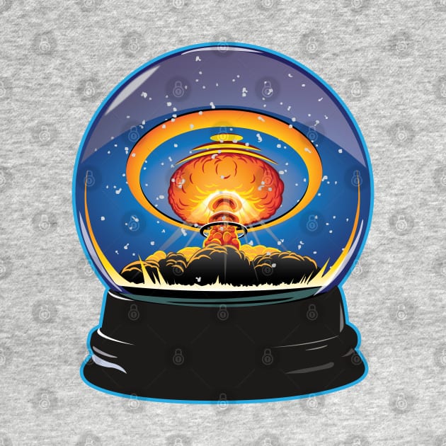 Atomic Snow Globe by ReaperShoppe